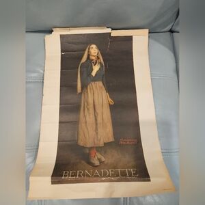 Bernadette Litho by Norman Rockwell